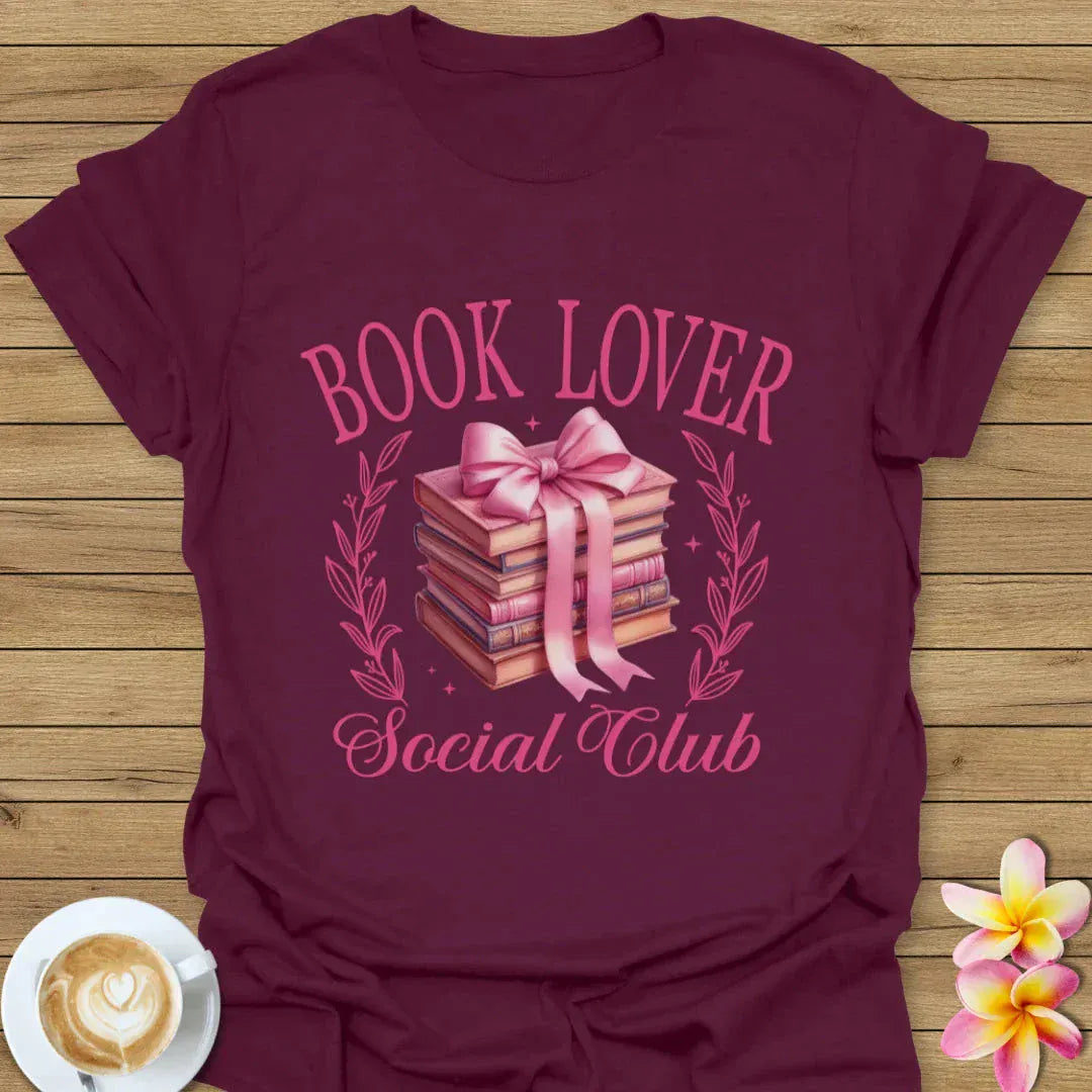 Book Lover Social T-Shirt