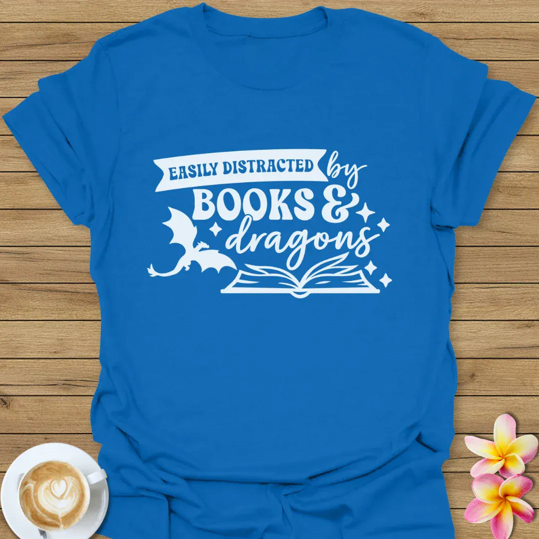 Books And Dragons T-Shirt