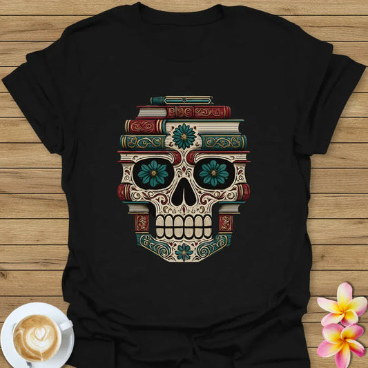 Book Skeleton T-Shirt