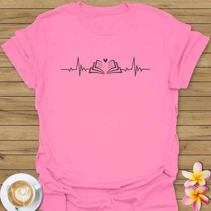Book Heart Beat T-Shirt