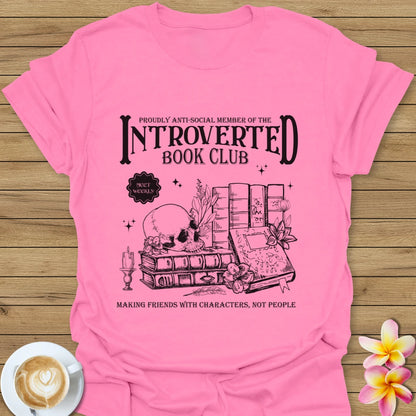 Introverted Book Club T-Shirt