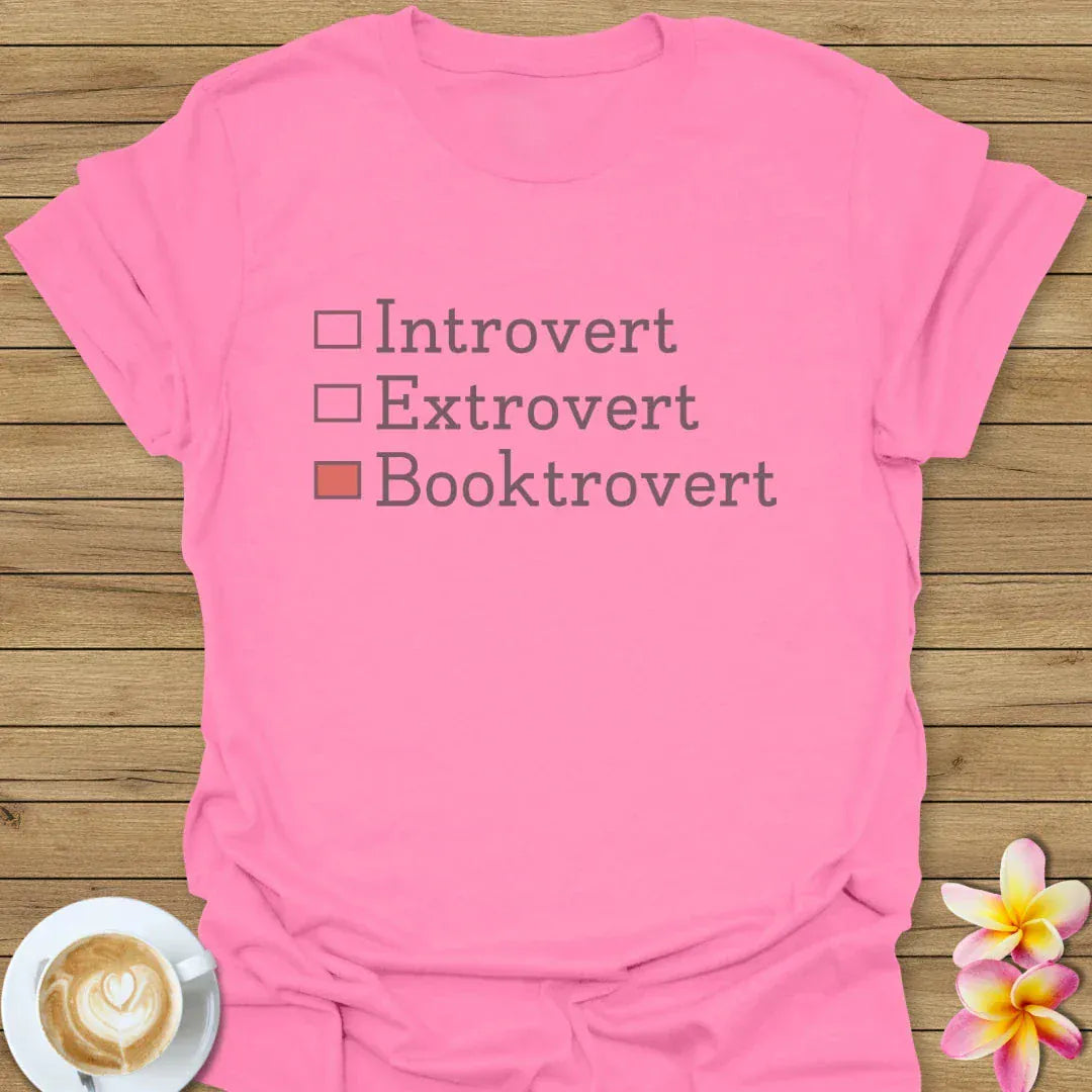 Introvert Extrovert Booktrovert T-Shirt