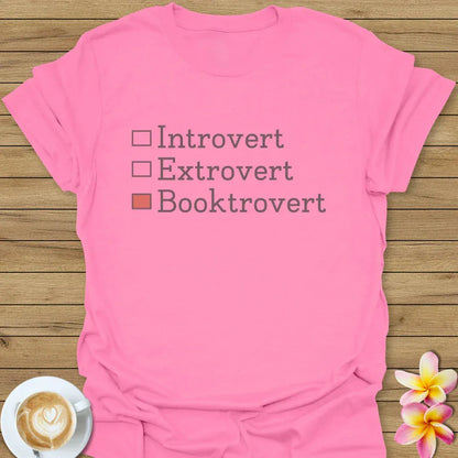 Introvert Extrovert Booktrovert T-Shirt
