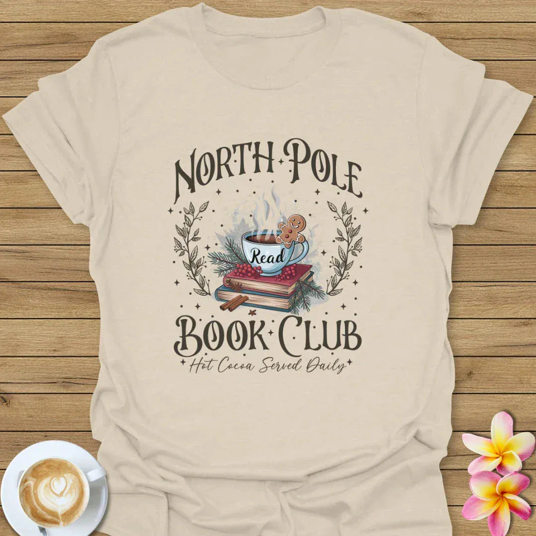 North Pole Book Club T-Shirt