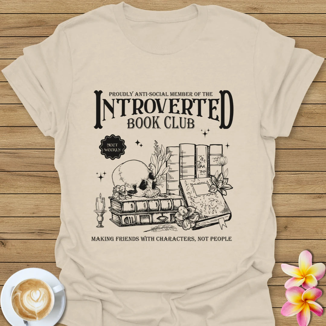Introverted Book Club T-Shirt