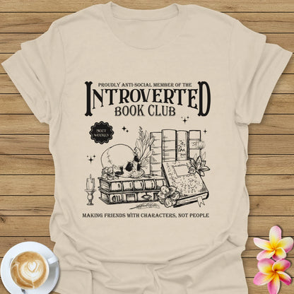 Introverted Book Club T-Shirt