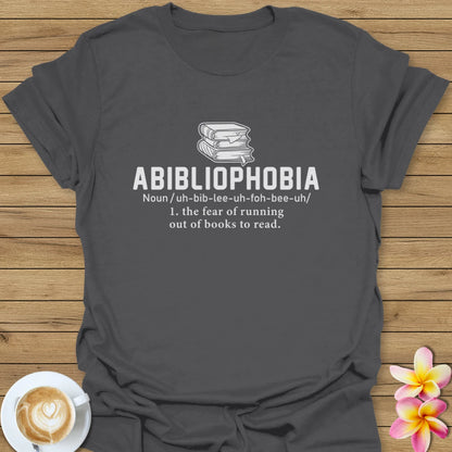 Abibliophobia T-Shirt