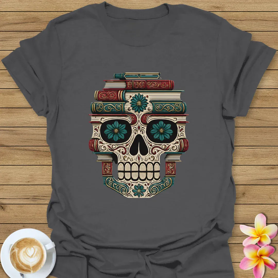 Book Skeleton T-Shirt