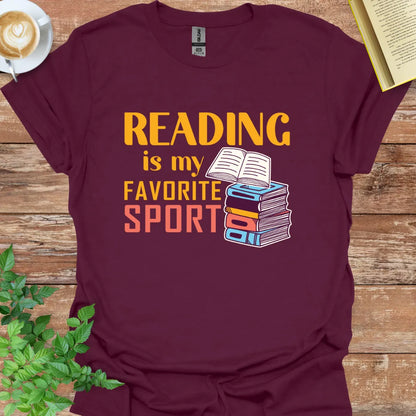 Reading Is My Favorite Sport T-Shirt