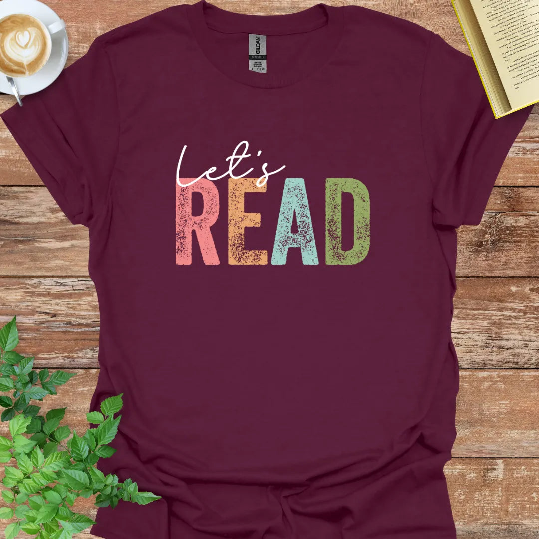 Let's Read T-Shirt