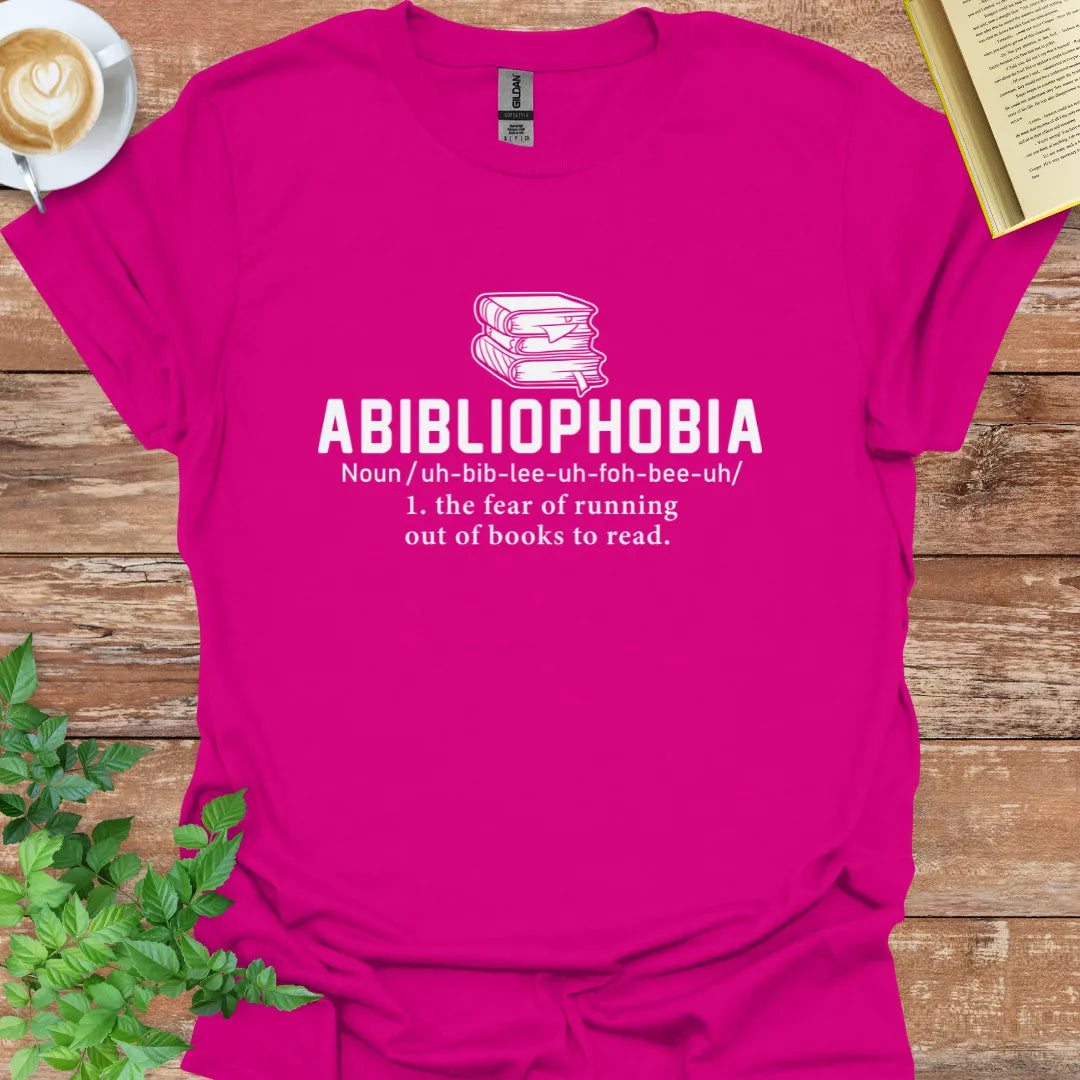 Abibliophobia T-Shirt