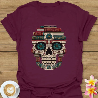 Book Skeleton T-Shirt