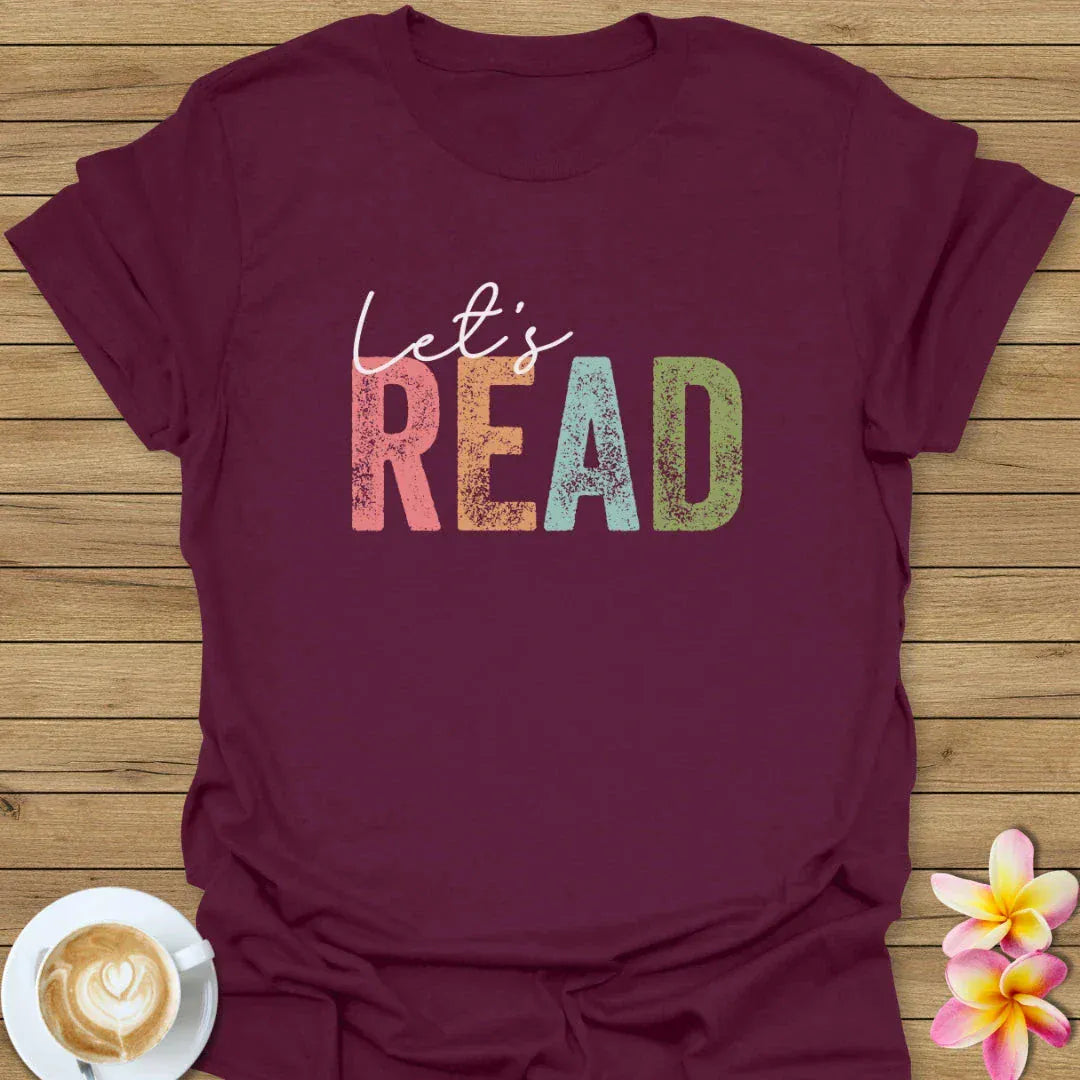 Let's Read T-Shirt