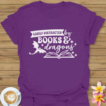 Books And Dragons T-Shirt