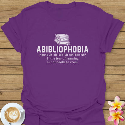 Abibliophobia T-Shirt