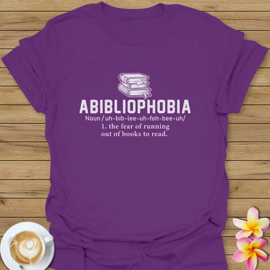 Abibliophobia T-Shirt