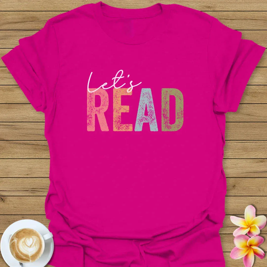 Let's Read T-Shirt