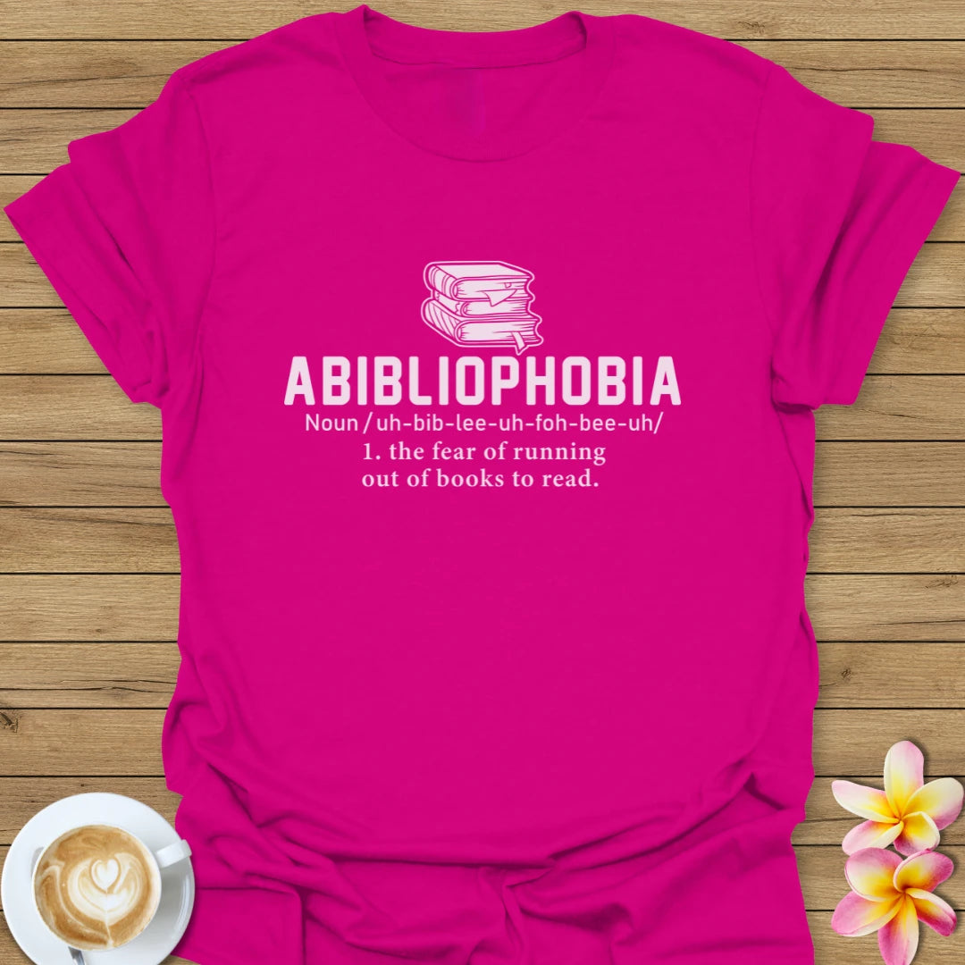 Abibliophobia T-Shirt
