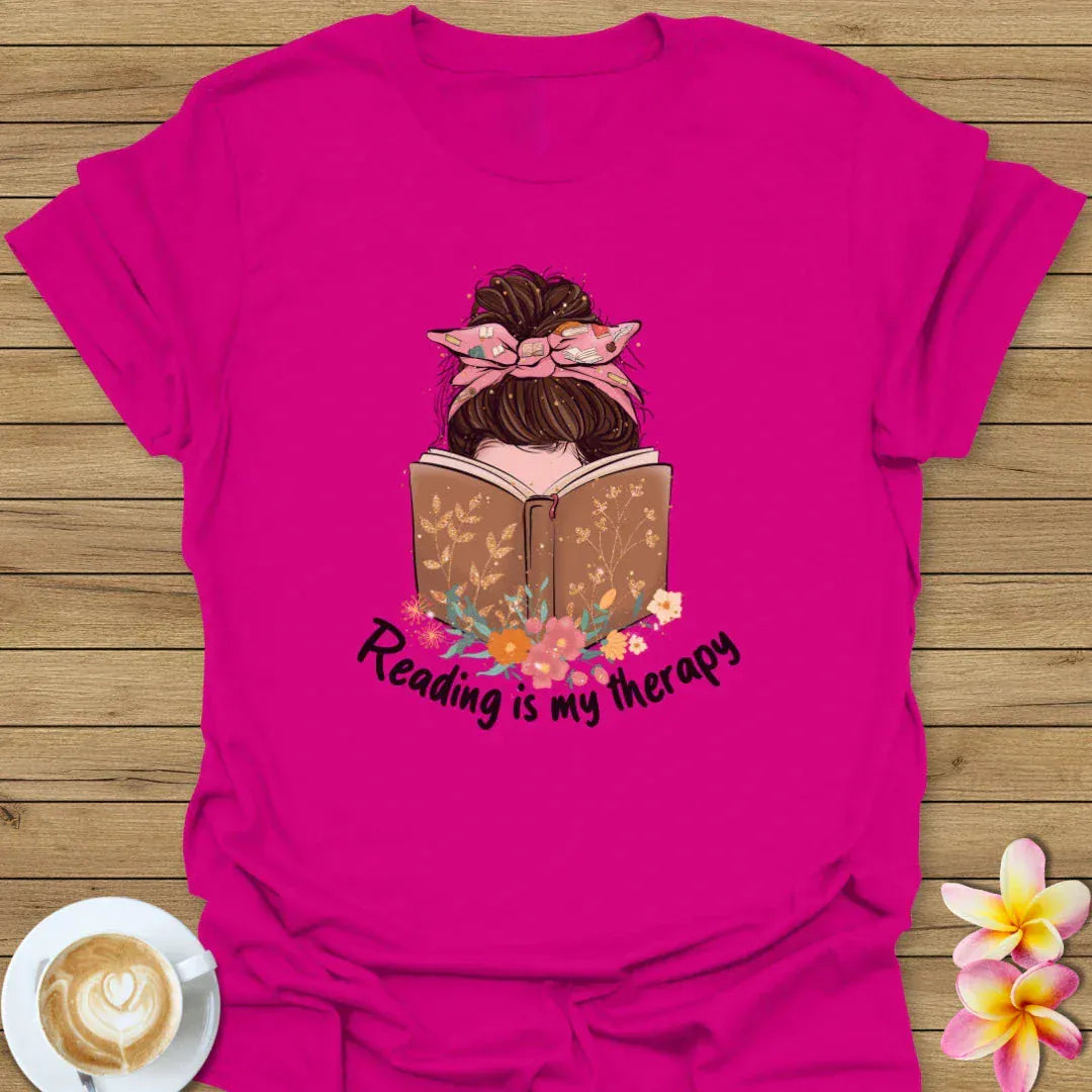 Reading Is My Therapy T-Shirt