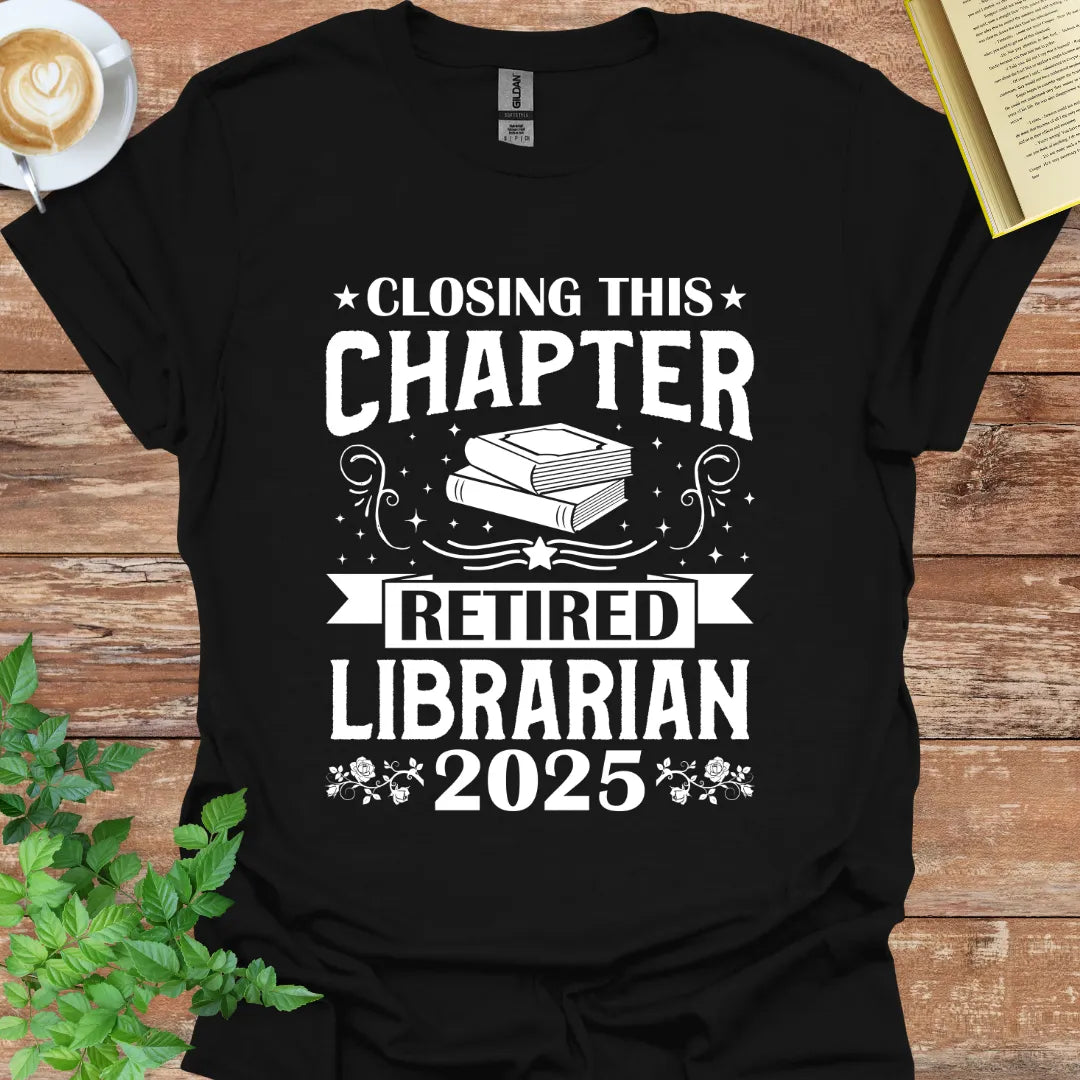 Retired Librarian 2025 T-Shirt