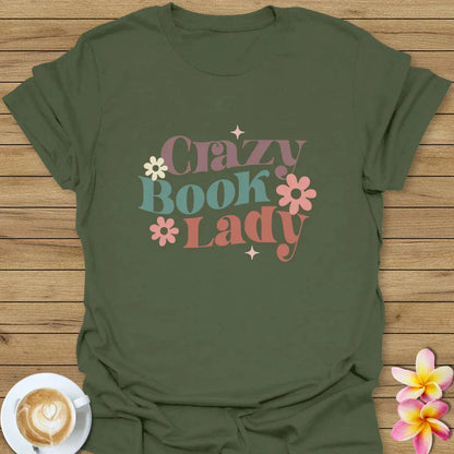 Crazy Book Lady T-Shirt