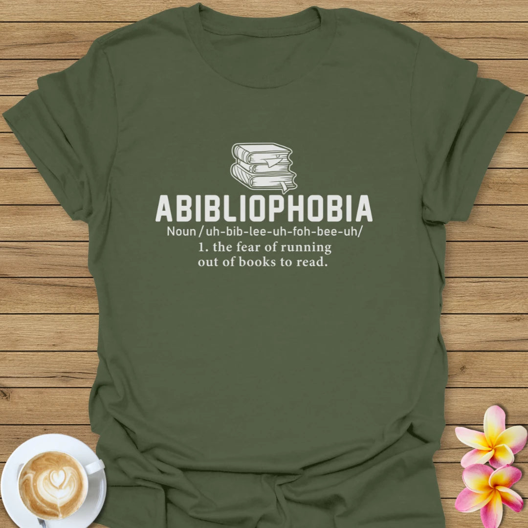 Abibliophobia T-Shirt