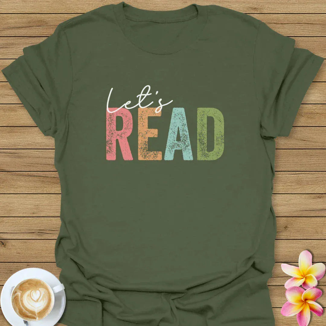 Let's Read T-Shirt