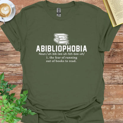 Abibliophobia T-Shirt