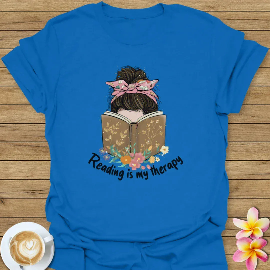 Reading Is My Therapy T-Shirt