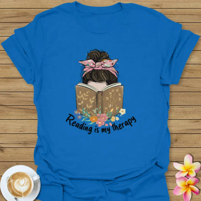 Reading Is My Therapy T-Shirt