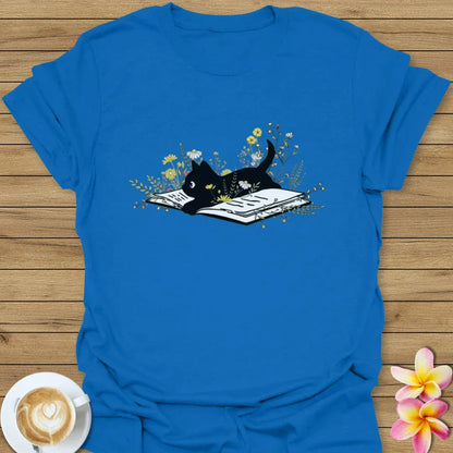 Floral Cat T-Shirt