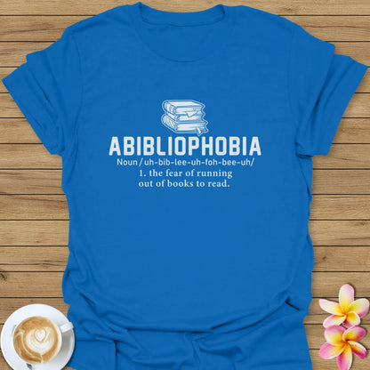 Abibliophobia T-Shirt