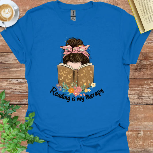 Reading Is My Therapy T-Shirt