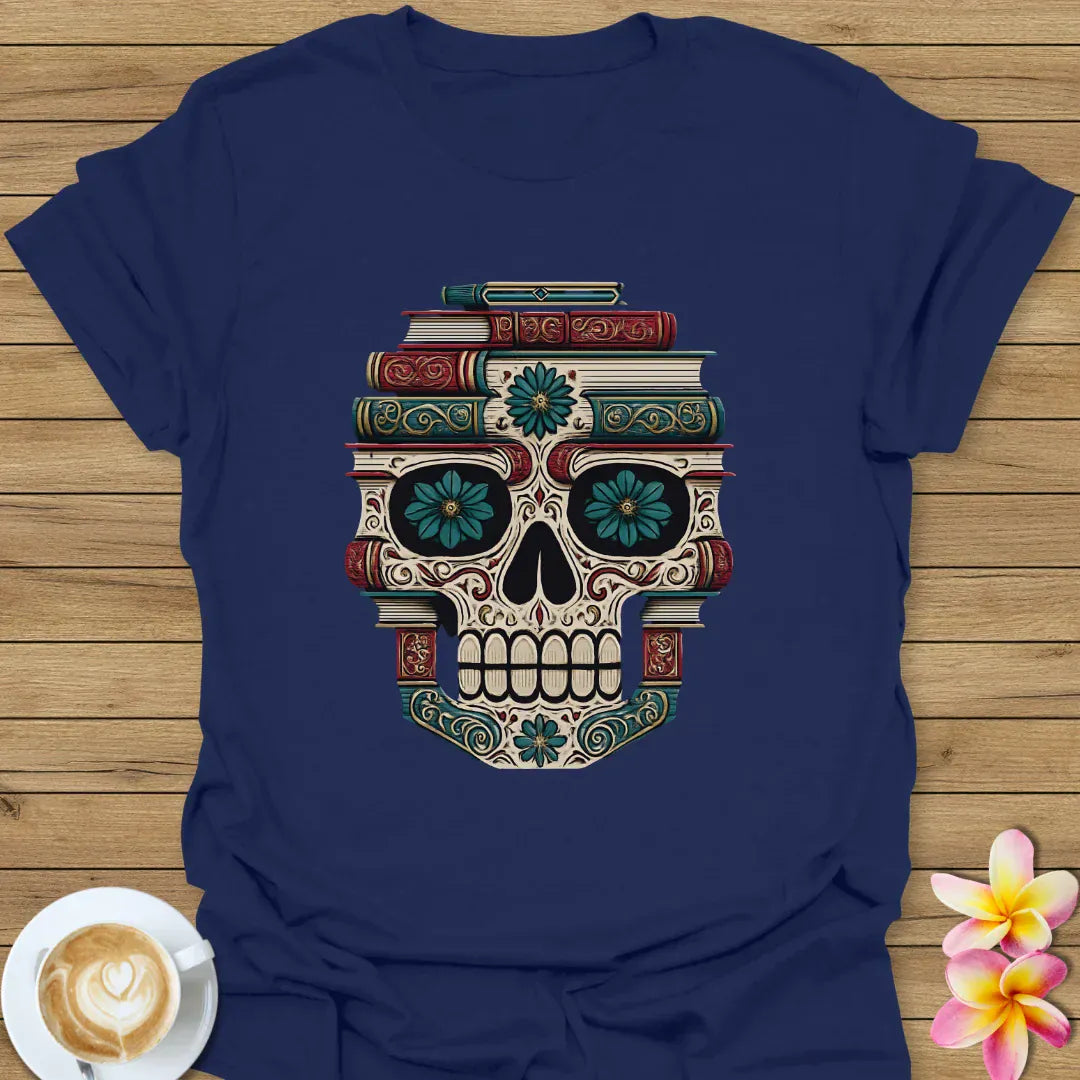 Book Skeleton T-Shirt
