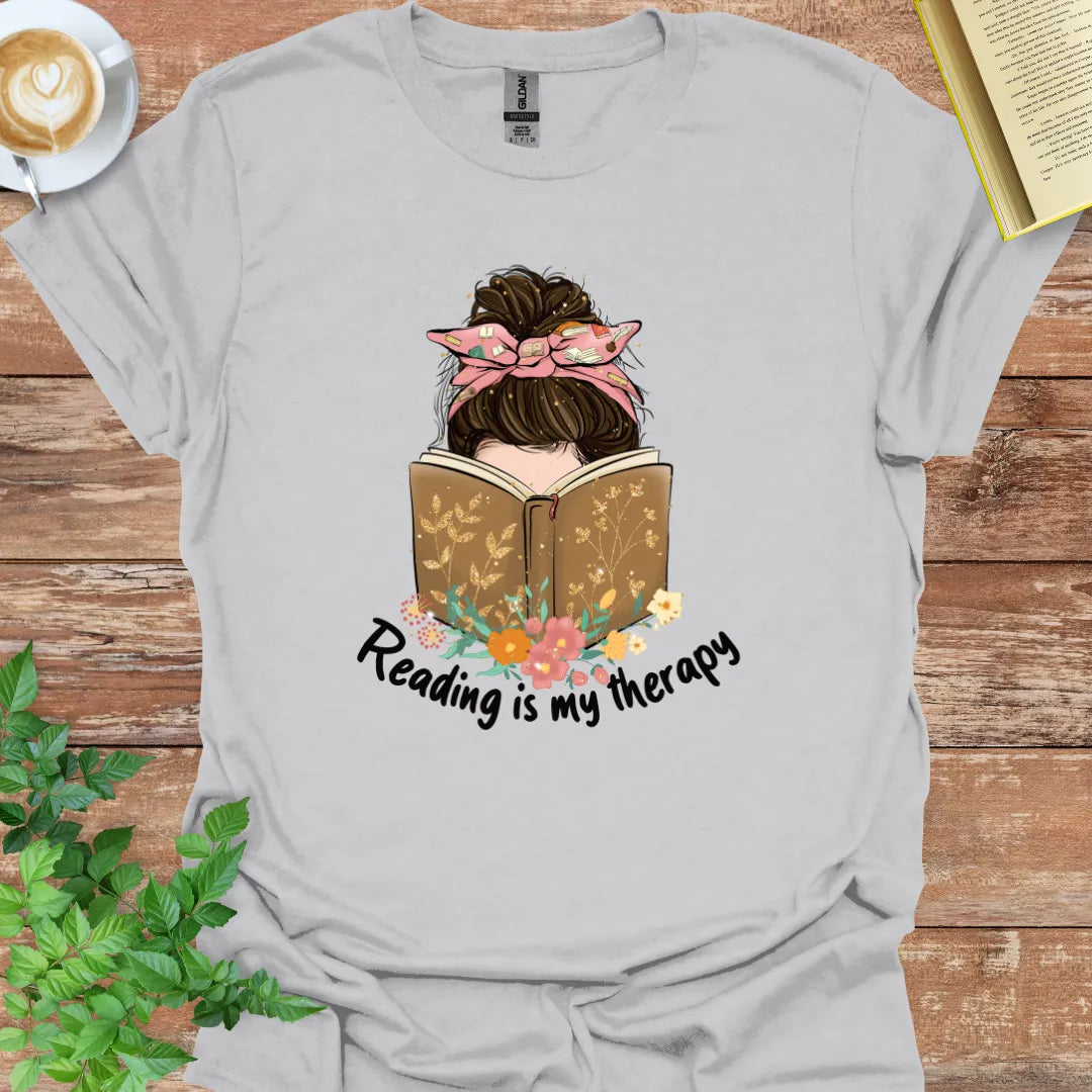 Reading Is My Therapy T-Shirt