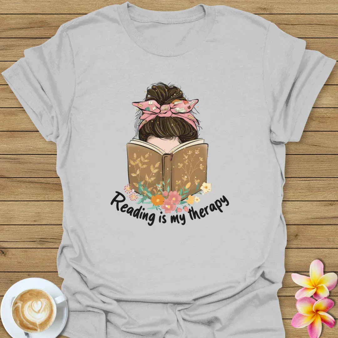 Reading Is My Therapy T-Shirt