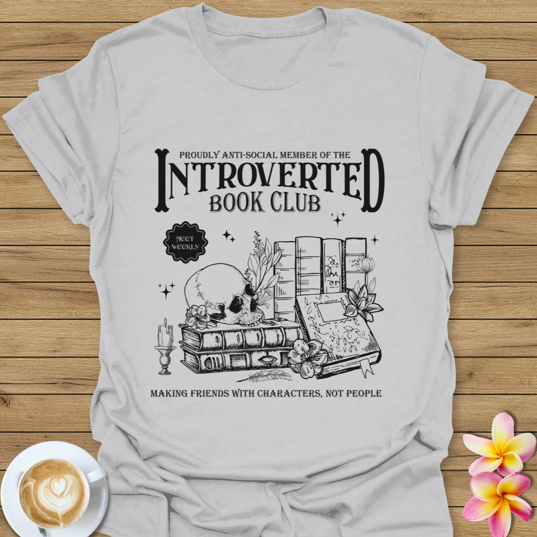 Introverted Book Club T-Shirt