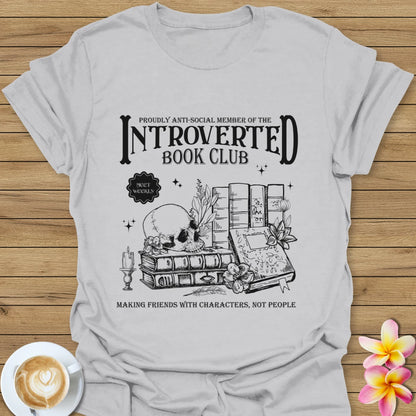 Introverted Book Club T-Shirt