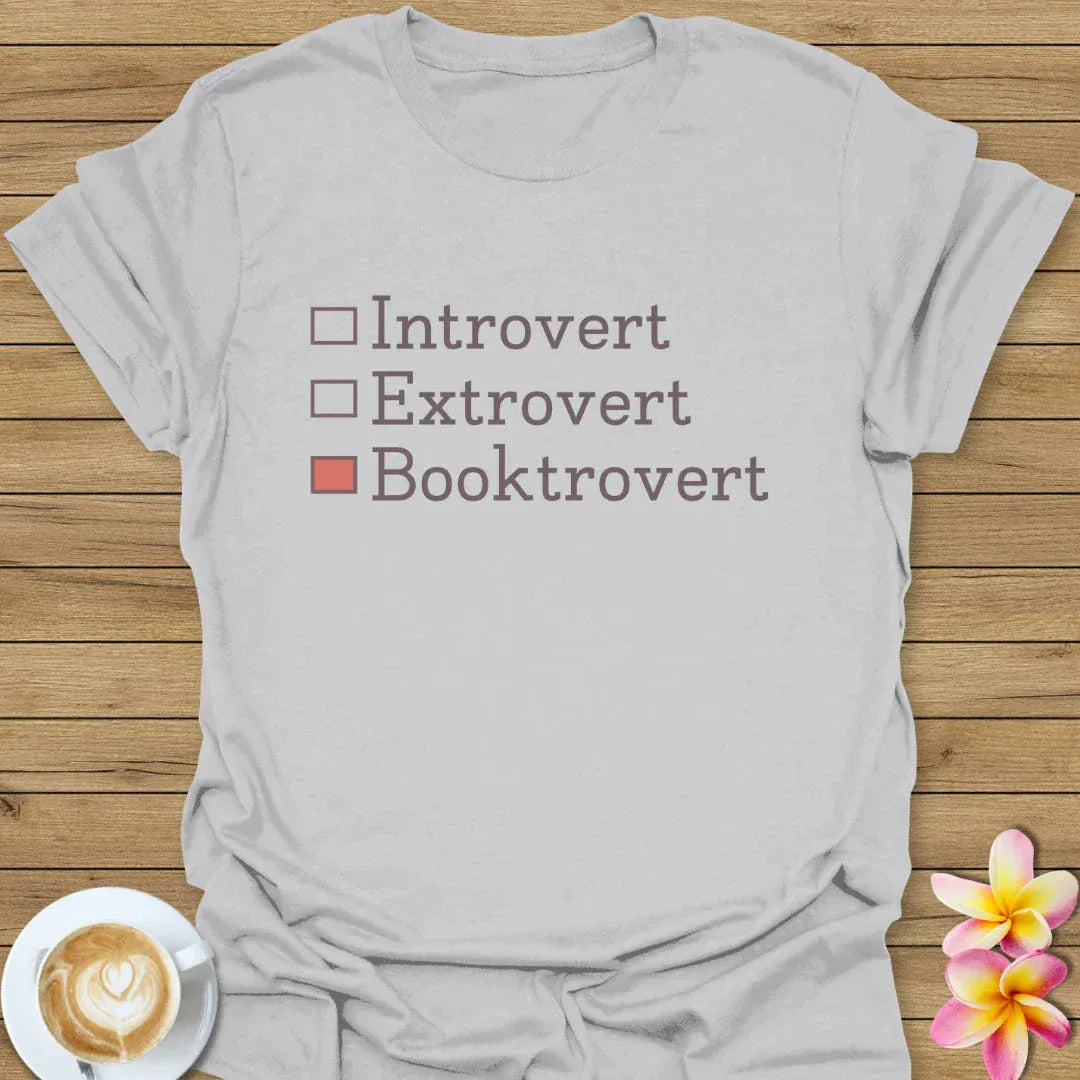 Introvert Extrovert Booktrovert T-Shirt