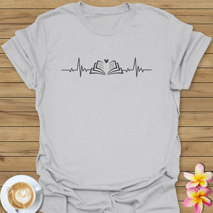 Book Heart Beat T-Shirt