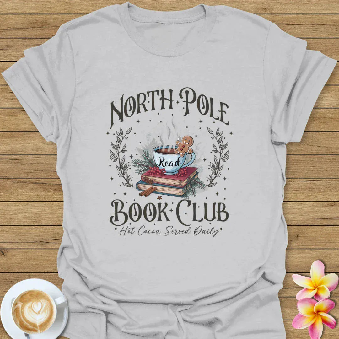 North Pole Book Club T-Shirt