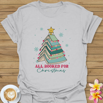All Booked For Christmas T-Shirt