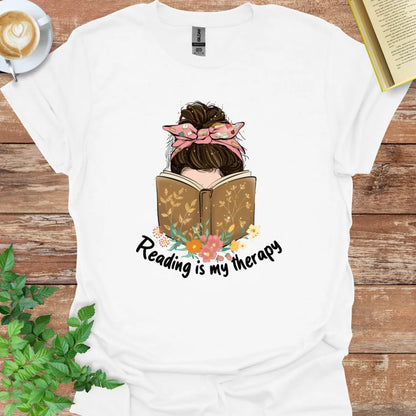 Reading Is My Therapy T-Shirt