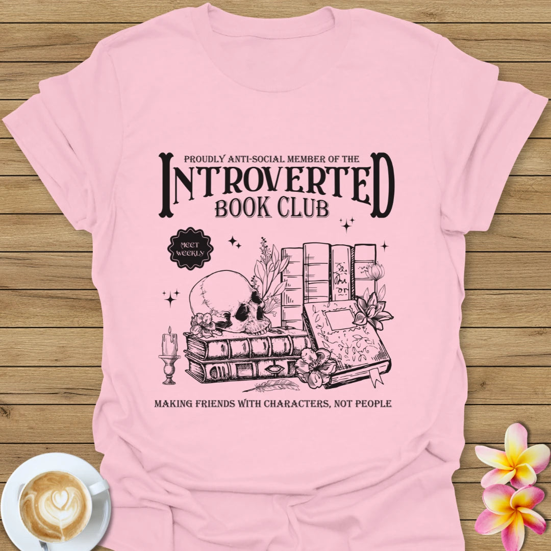 Introverted Book Club T-Shirt