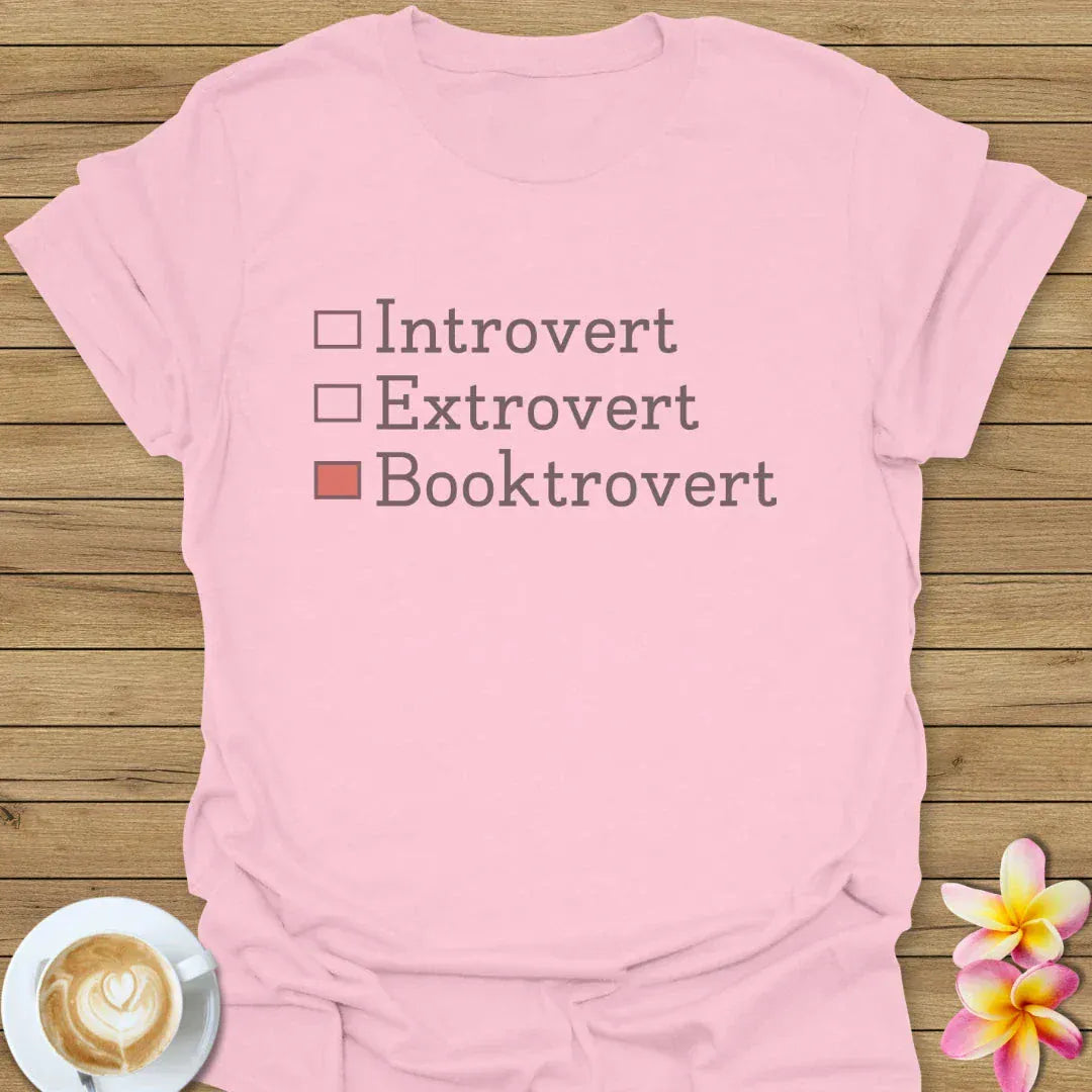 Introvert Extrovert Booktrovert T-Shirt