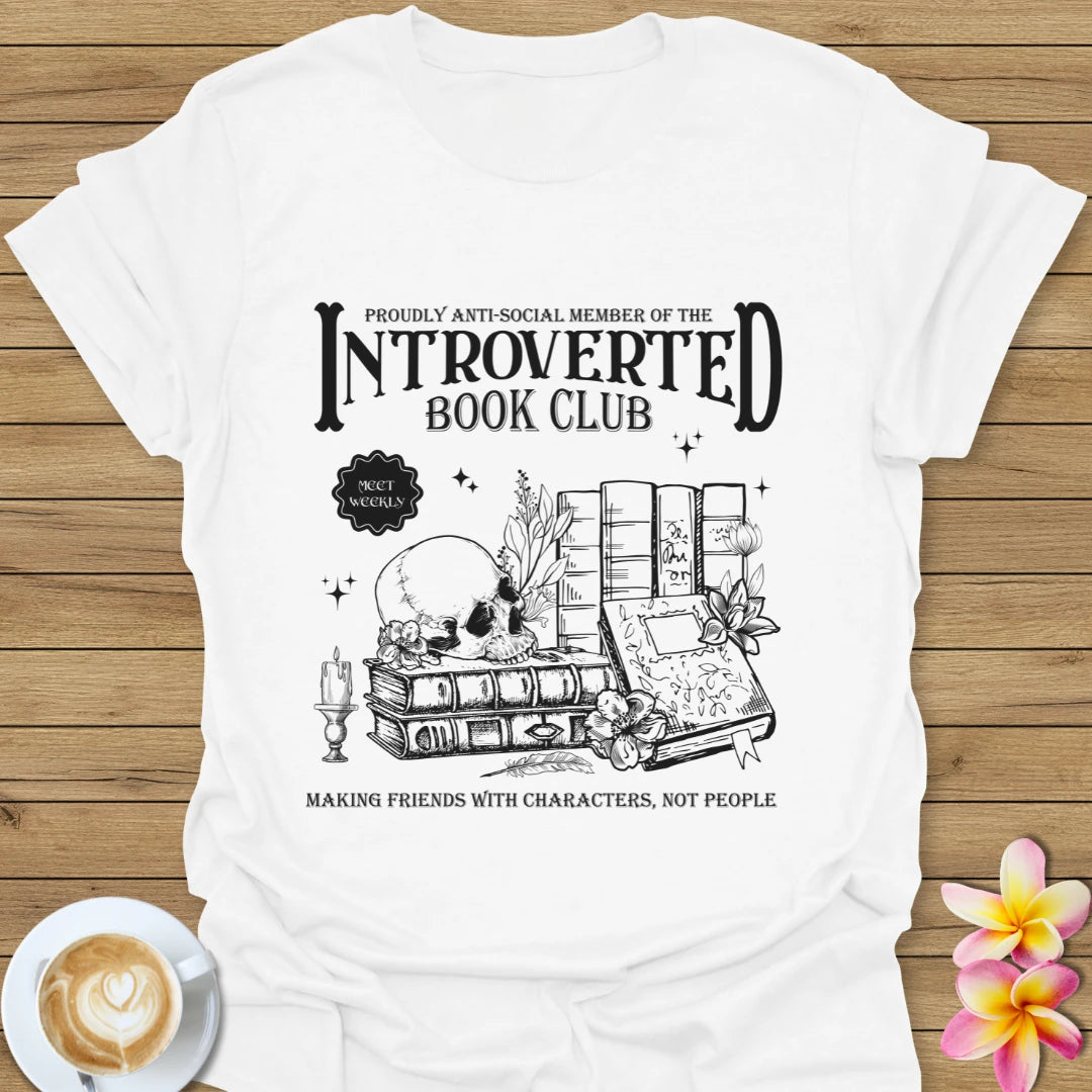 Introverted Book Club T-Shirt