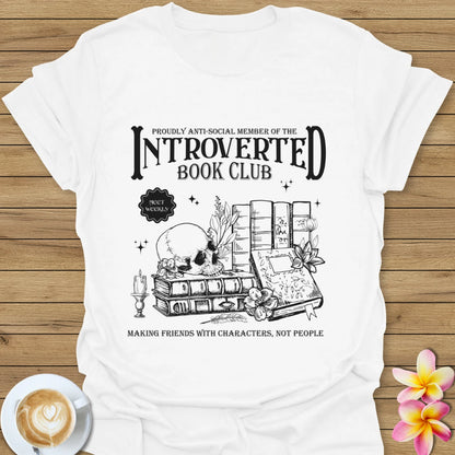 Introverted Book Club T-Shirt