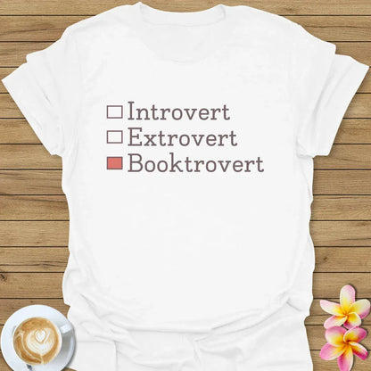 Introvert Extrovert Booktrovert T-Shirt