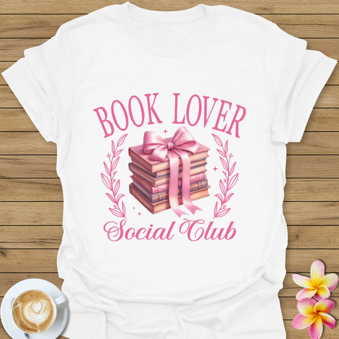 Book Lover Social T-Shirt