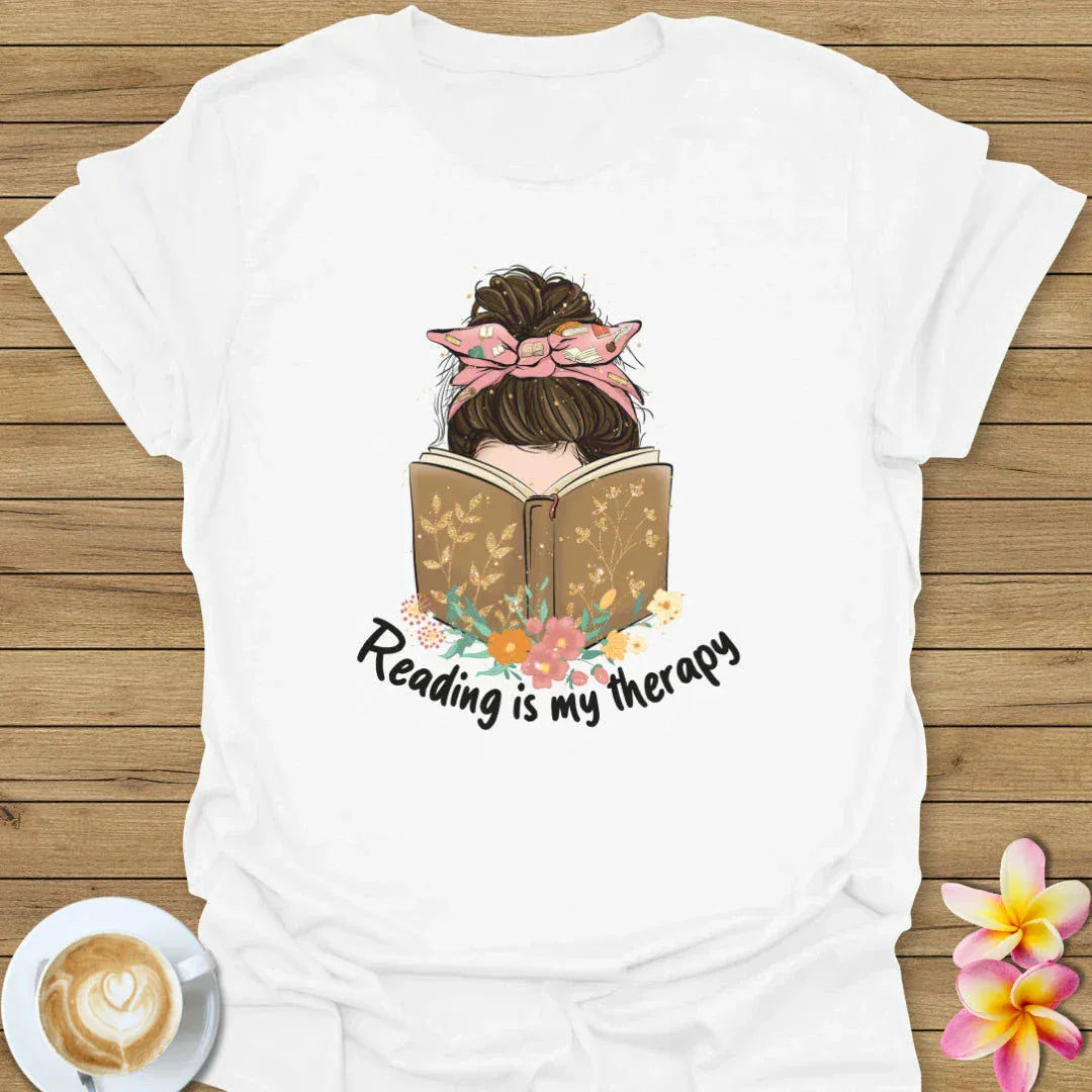 Reading Is My Therapy T-Shirt